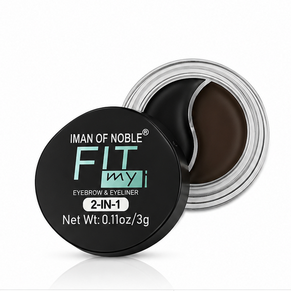 IMAN OF NOBLE FIT MY 2-in-1 Brow Pomade & Eyeliner