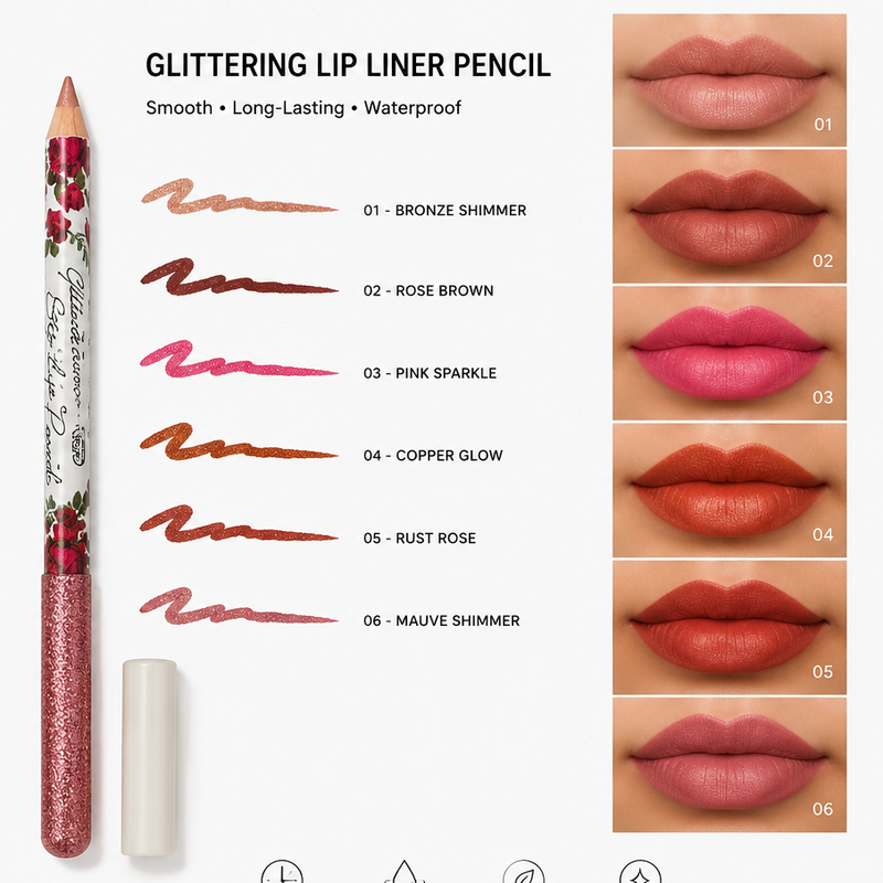 Glittering Lip Liner Pencil
