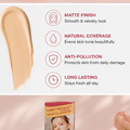 Romantic Pinks Matte Foundation – 50ml